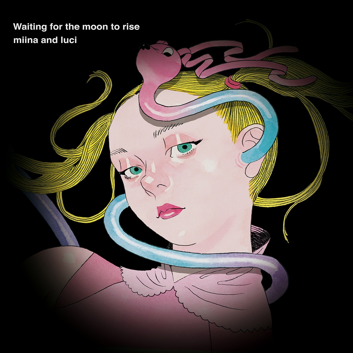 みぃなとルーチ「Waiting for the moon to rise」ジャケット