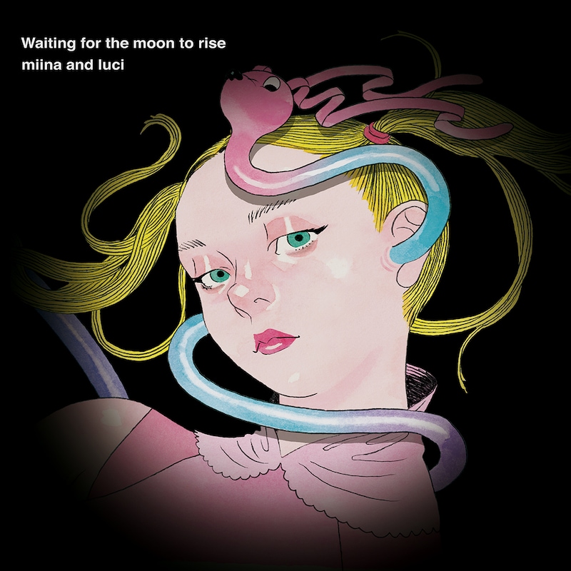 みぃなとルーチ「Waiting for the moon to rise」ジャケット