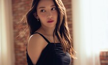 デジタルハリウッド大学CM「みんなを生きるな。自分を生きよう。2023」より宮脇咲良（LE SSERAFIM）。