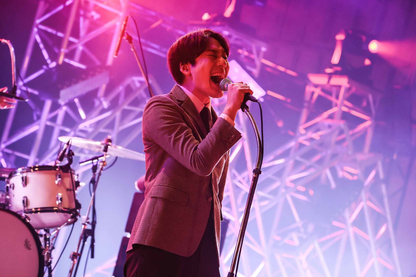 ROY（Vo, B / THE BAWDIES）（撮影：森好弘）
