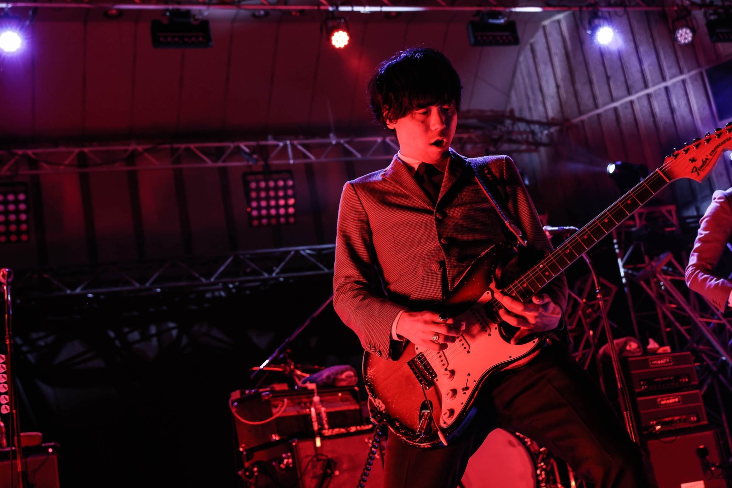 TAXMAN（G, Vo / THE BAWDIES）（撮影：森好弘）