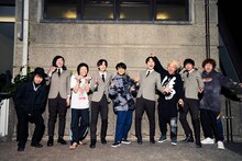 「ライブナタリー 5周年記念公演 “渋谷すばる × THE BAWDIES”」出演者たち。（撮影：森好弘）