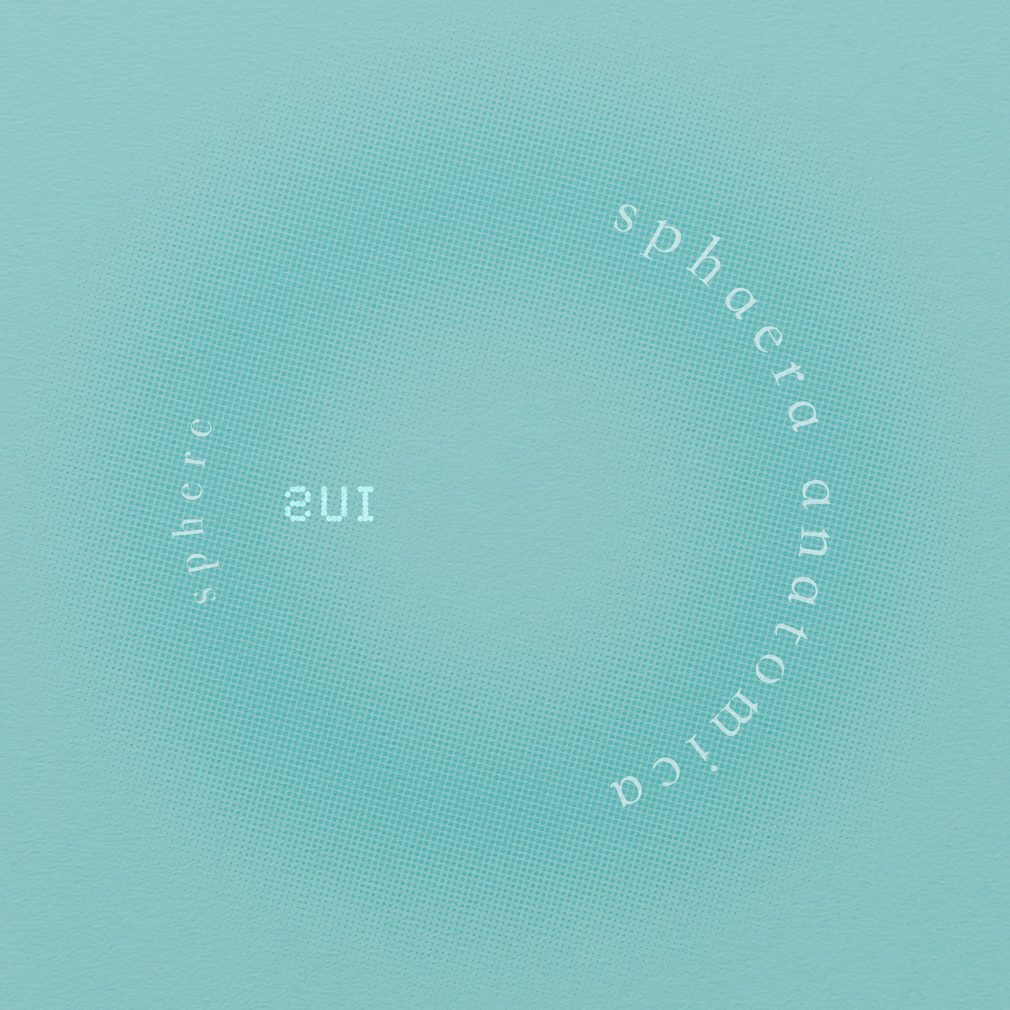 sphere「sphaera anatomica (ius)」配信ジャケット