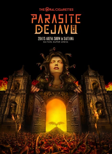 THE ORAL CIGARETTES「PARASITE DEJAVU 2022 at SAITAMA SUPER ARENA」ジャケット