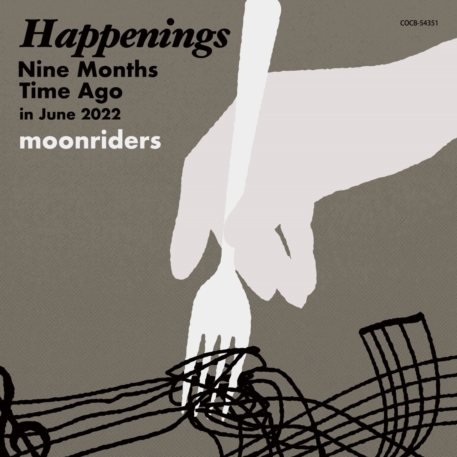 ムーンライダーズ「Happenings Nine Months Time Ago in June 2022」ジャケット