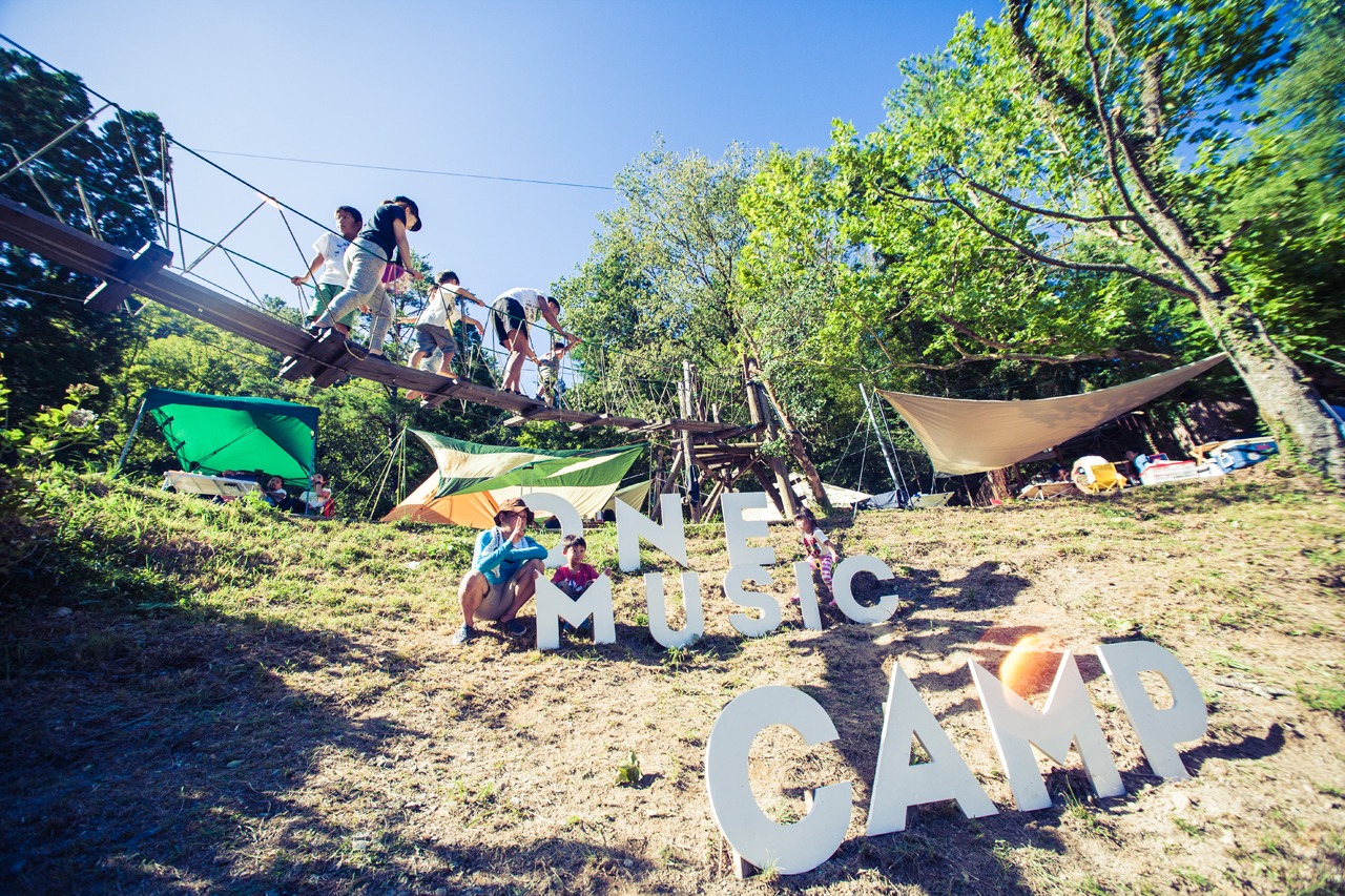 「ONE MUSIC CAMP」の様子。（Photo by Hiroshi Maeda）