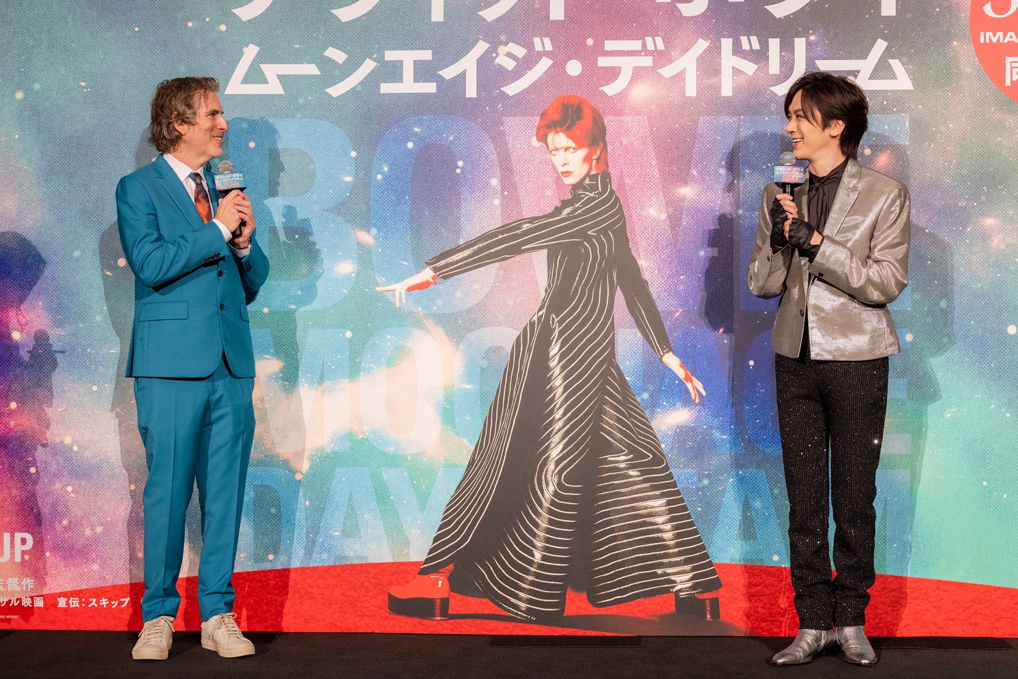 ブレット・モーゲン監督とDAIGO。