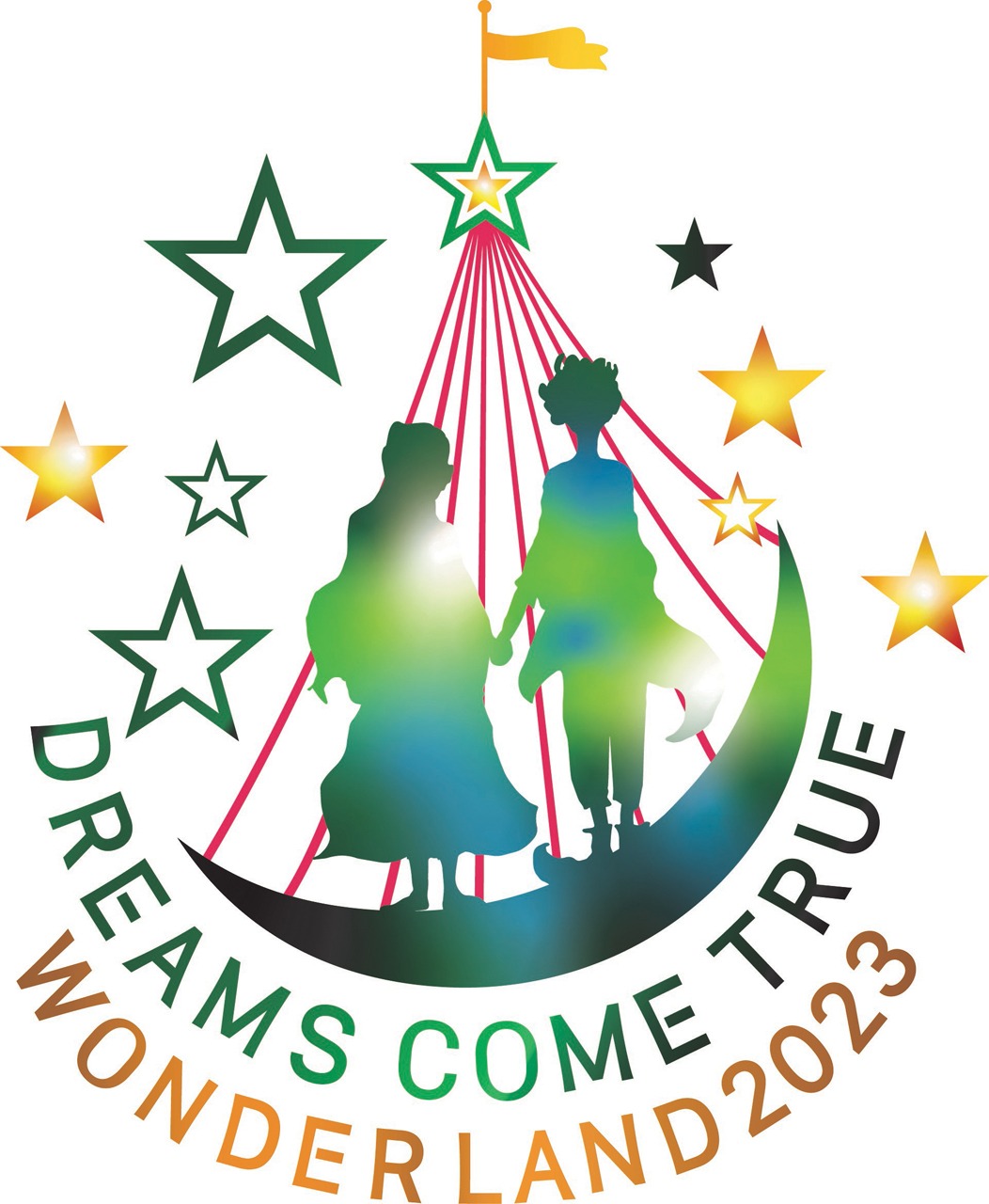 「史上最強の移動遊園地 DREAMS COME TRUE WONDERLAND 2023」ロゴ