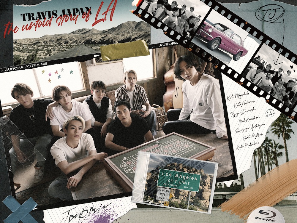 Travis Japan「Travis Japan -The untold story of LA-」FC盤ジャケット