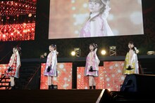 ももいろクローバーZ「ももクロくらぶxoxo ～バレンタイン DE NIGHT だぁ～Z！2023」の様子。（撮影：笹森健一）