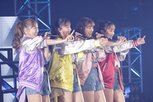 ももいろクローバーZ「ももクロくらぶxoxo ～バレンタイン DE NIGHT だぁ～Z！2023」の様子。（撮影：笹森健一）