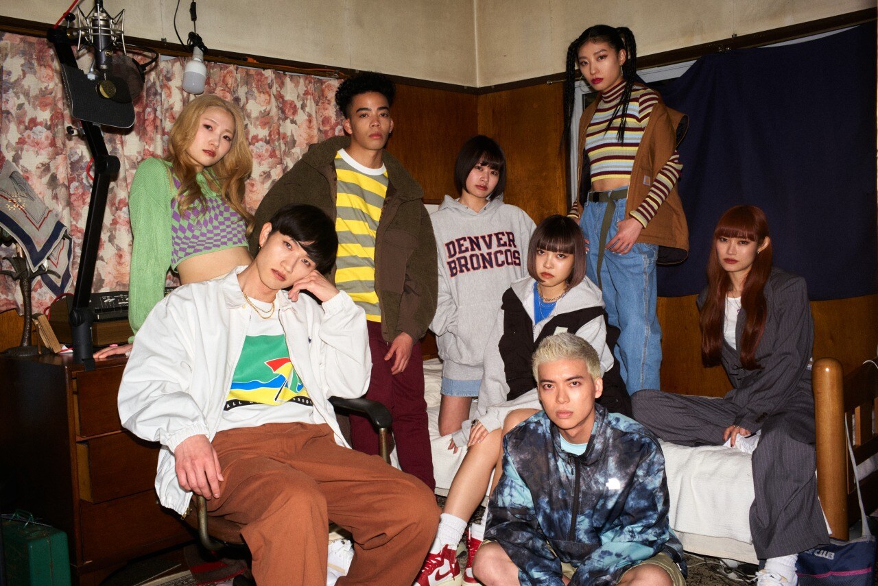 lyrical school、男性メンバー含む8人組ユニットに - 音楽ナタリー