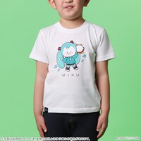 「初音ミク ぴあぷろきっず！Tシャツ（はつねみく）」 子供着用イメージ