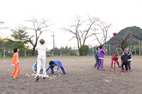 ダンシング玉入れの様子。