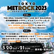 「TOKYO METROPOLITAN ROCK FESTIVAL 2023」告知画像