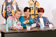 左からシューヤ、カイ、リョウガ。（撮影：曽我美芽）