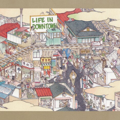 槇原敬之「LIFE IN DOWNTOWN」ジャケット
