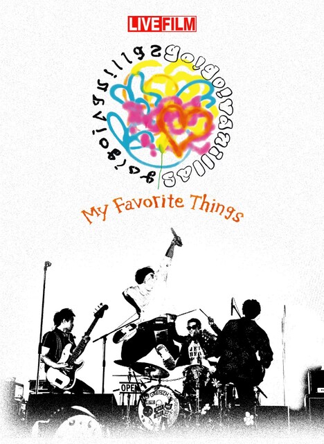 go!go!vanillas「LIVE FILM -My Favorite Things-」完全生産限定盤ジャケット