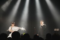 芹澤もあ（ukka）と後藤祐樹。（撮影：高田メタル）