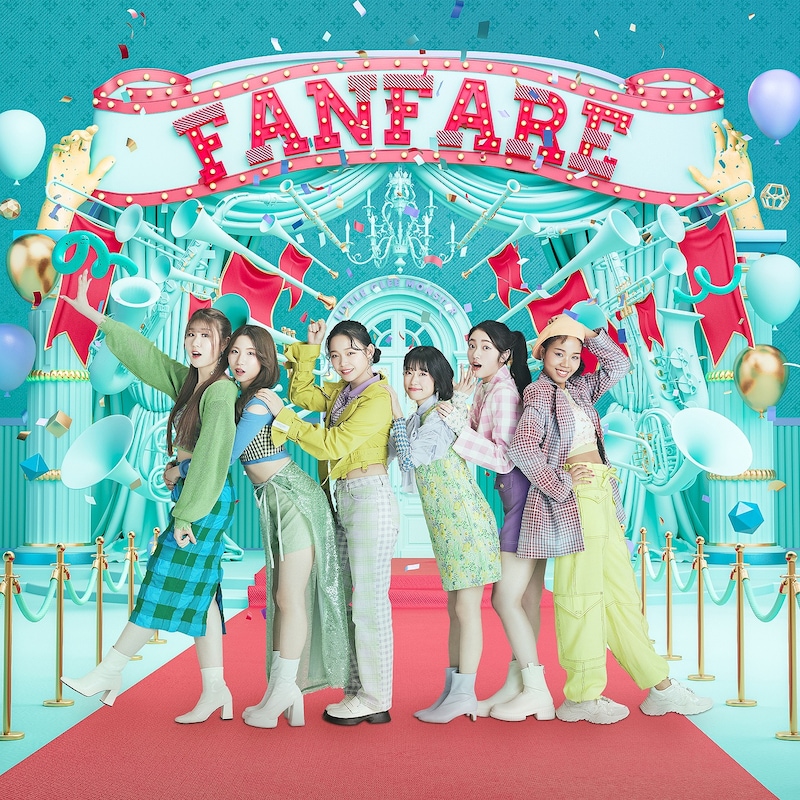 Little Glee Monster「Fanfare」初回限定盤Aジャケット