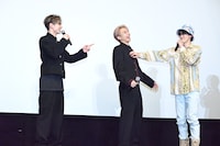 左から山下永玖、高尾颯斗、小川史記。