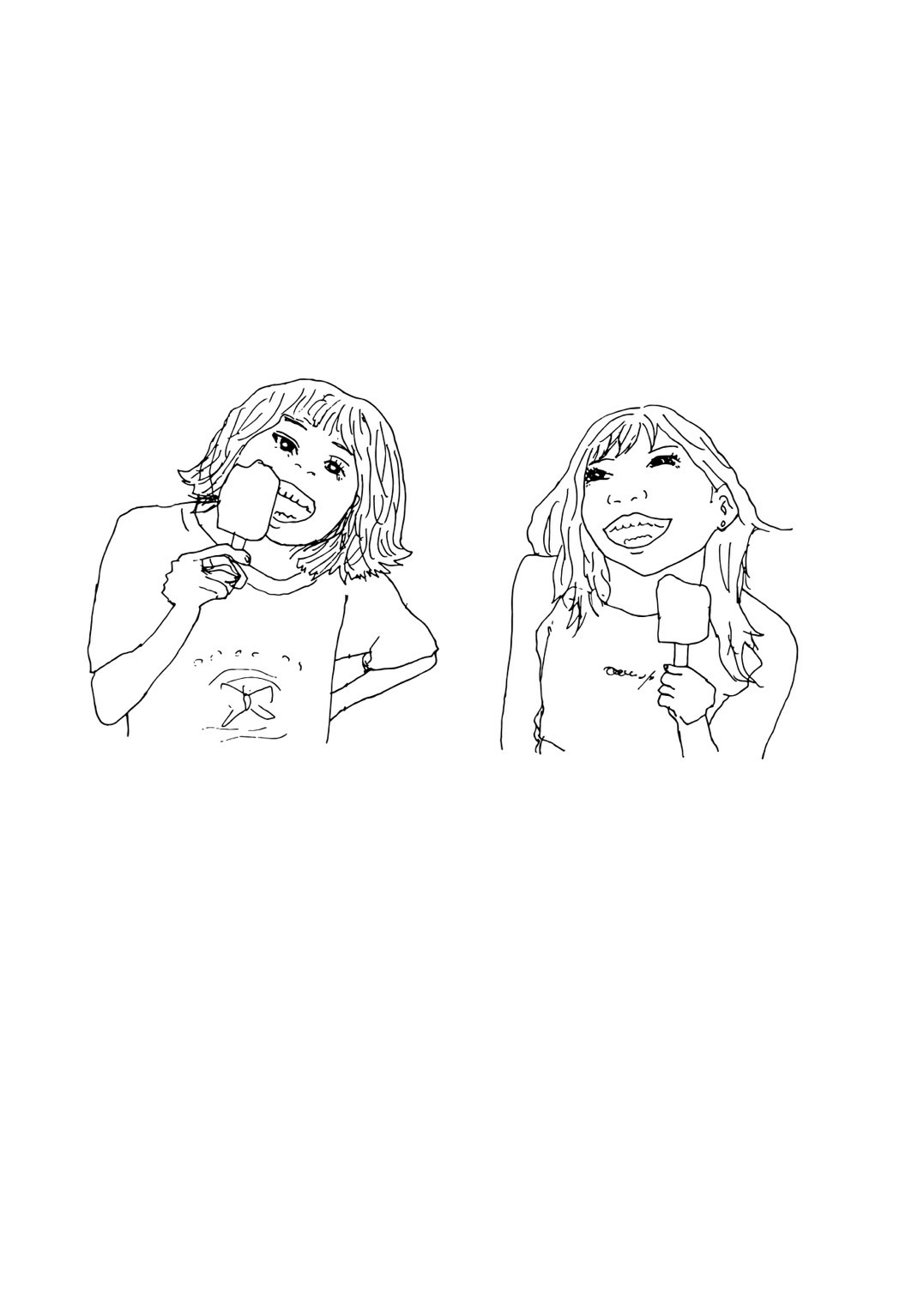 炙りなタウンのイラスト。（作：ワタナベシンゴ）