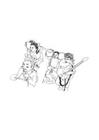 ハルカミライのイラスト。（作：ワタナベシンゴ）