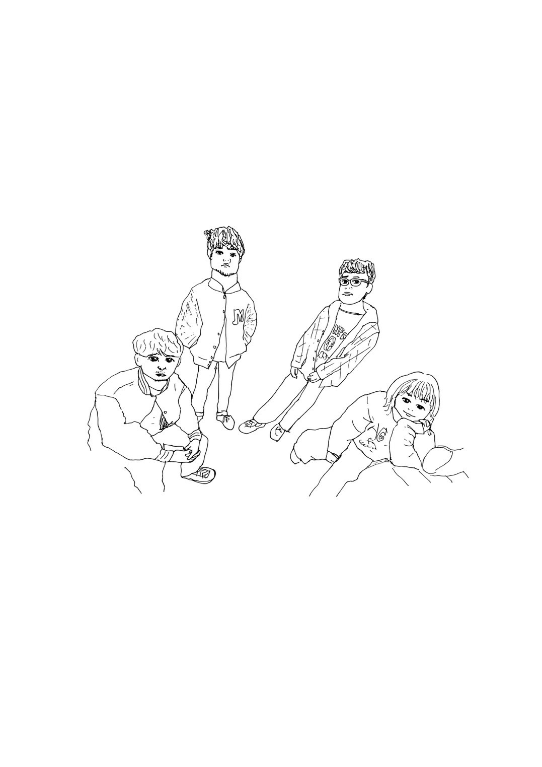 ナードマグネットのイラスト。（作：ワタナベシンゴ）
