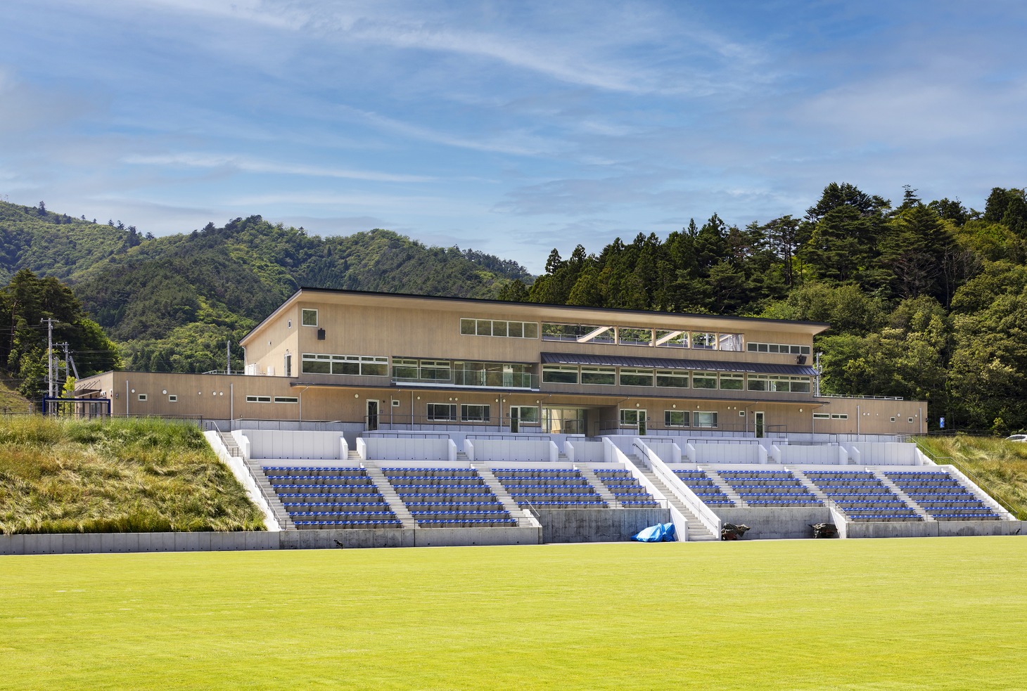 4月1日から「WACK女川スタジアム」に改名される宮城・女川スタジアム公園。