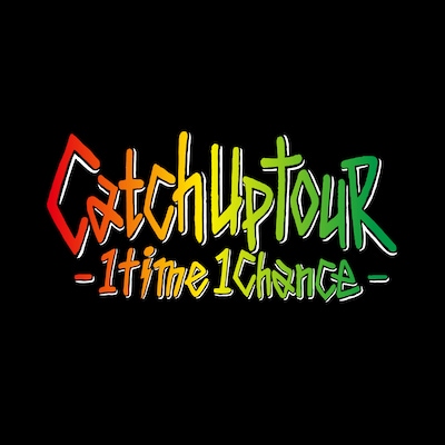 WANIMA「Catch Up TOUR -1 Time 1 Chance-」ロゴ