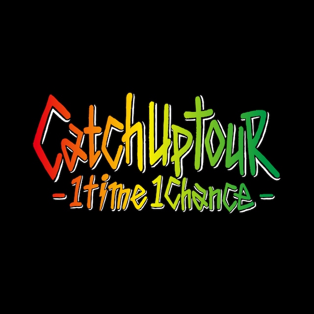 WANIMA「Catch Up TOUR -1 Time 1 Chance-」ロゴ
