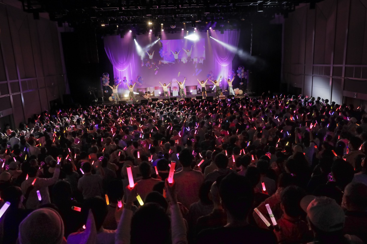 「浪江女子発組合 出張公演 ～合同生誕祭～」の様子。