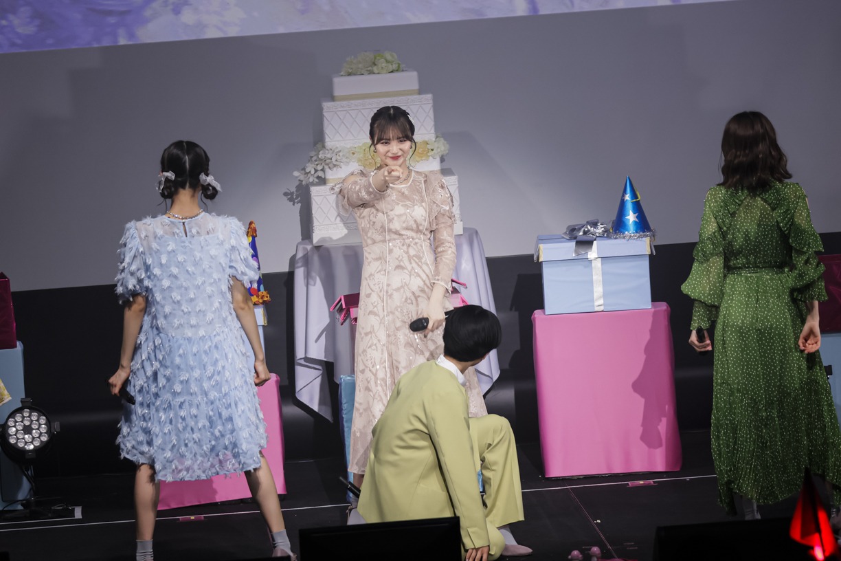 「浪江女子発組合 出張公演 ～合同生誕祭～」の様子。