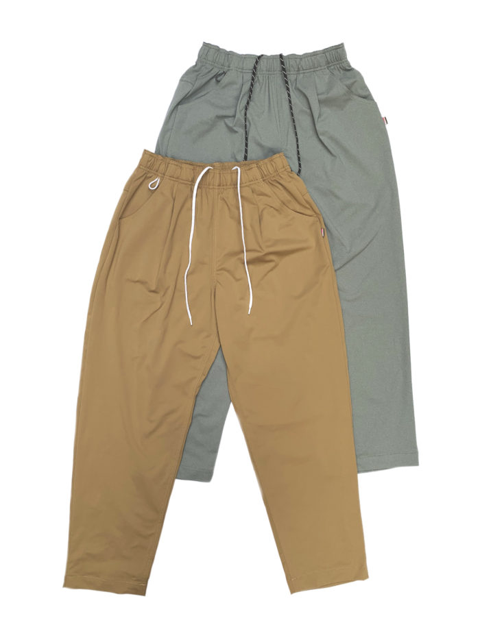 mas. × YOUR SONG IS GOOD "YOUR PANTS IS GOOD" ELASTIC BAGGIES