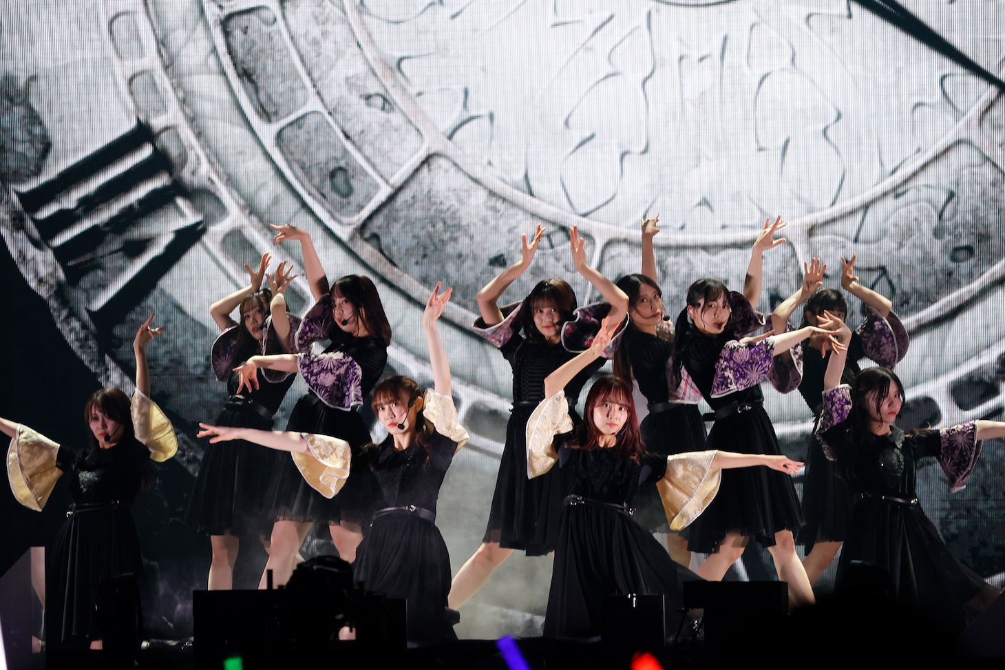 「乃木坂46 11th YEAR BIRTHDAY LIVE DAY1」の様子。(c)乃木坂46LLC