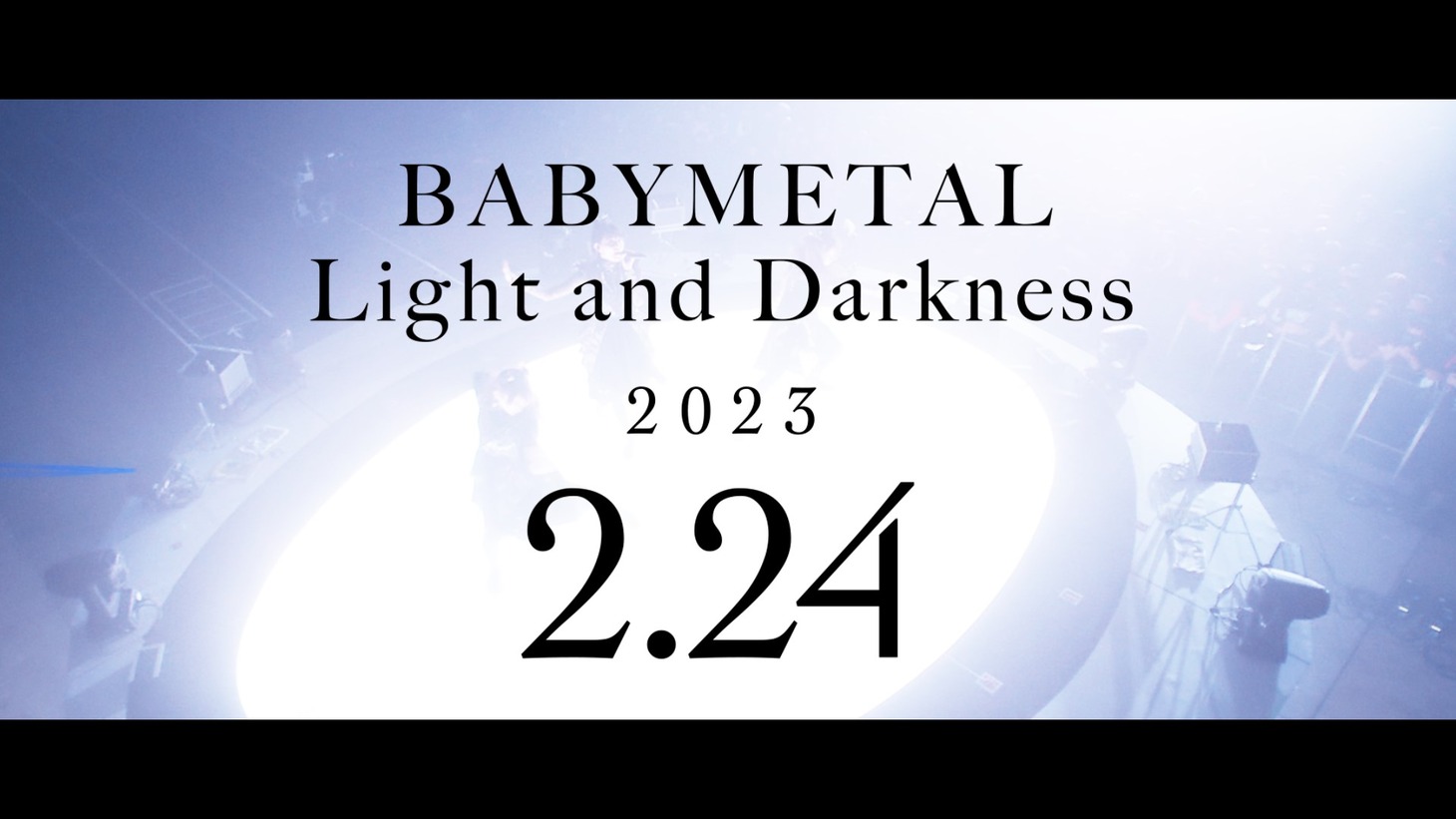 BABYMETAL「Light and Darkness」ティザーより。