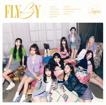 Kep1er「FLY-BY」通常盤ジャケット