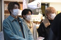 左からタカシ、ハル、マサヒロ。