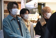 左からタカシ、ハル、マサヒロ。