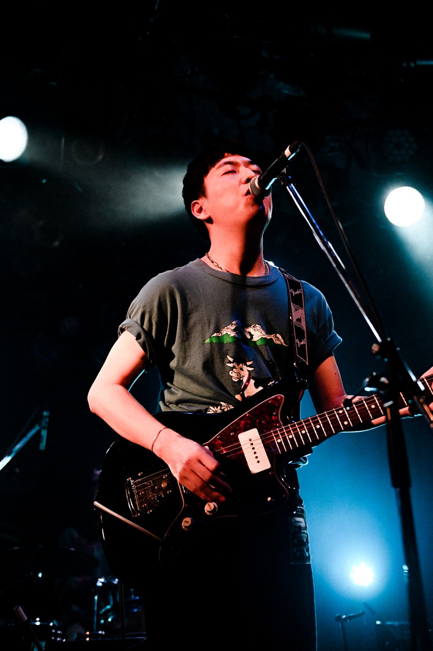 Daiki Kishioka（G, Vo / Strip Joint）（Photo by Yukitaka Amemiya）