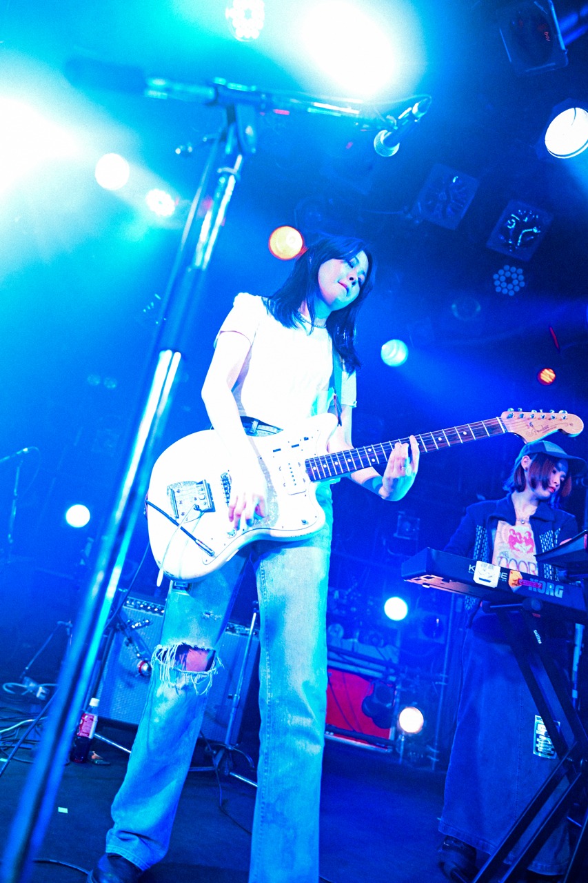 Rio Shimamoto（G, Cho / Strip Joint）（Photo by Yukitaka Amemiya）