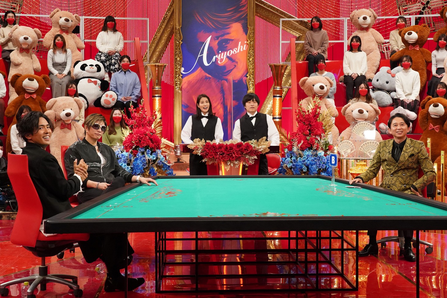 「土曜プレミアム『有吉ダマせたら10万円 GACKTが有吉と初共演SP』」より。(c)フジテレビ