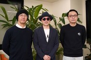 左から佐々木敦、星部ショウ、南波一海。