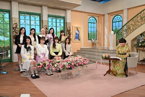 NiziUと黒柳徹子。