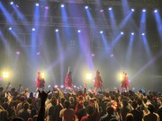 九州女子翼のライブの様子。
