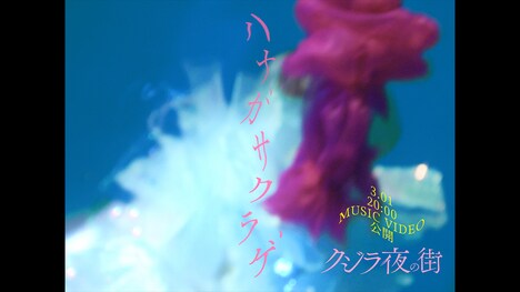 クジラ夜の街「ハナガサクラゲ」ミュージックビデオより。