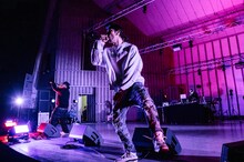 ralphとJin Dogg。（撮影：ハタサトシ）