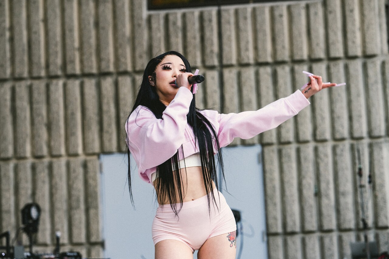 Elle Teresa（撮影：ハタサトシ） - ヒップホップの聖地・日比谷野音で