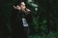 漢 a.k.a. GAMI（撮影：ハタサトシ）