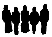 新メンバーを加えた九州女子翼のシルエット。